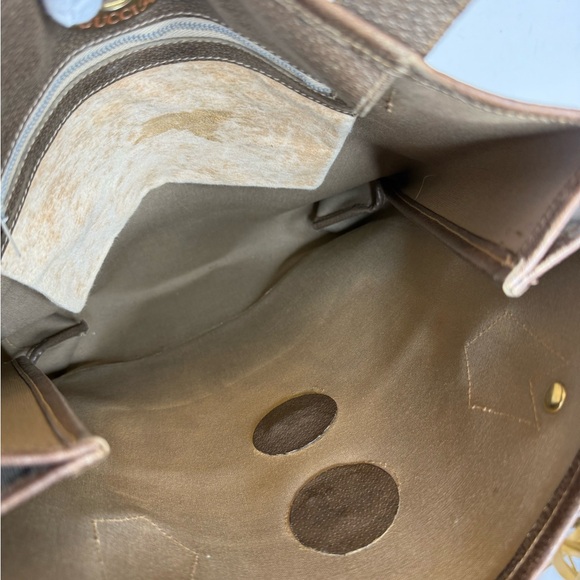 VINTAGE GUCCI GG PLUS Monogram TOTE Bag. - Picture 12 of 14